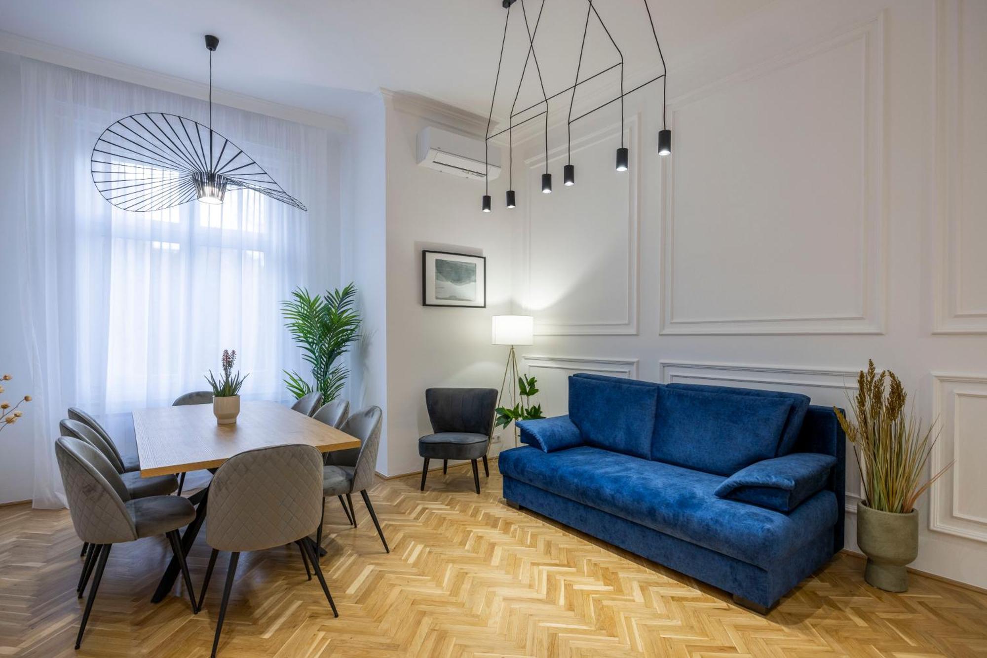 Luxurious Central 4Bedrm 3Bathrm Residence W/ Balcony Будапешт Экстерьер фото